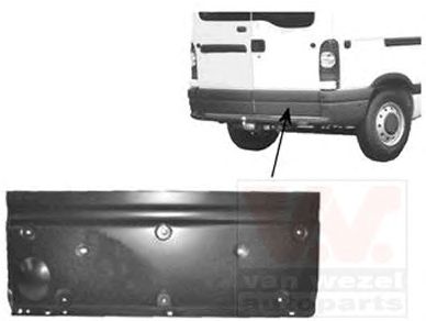 VAN WEZEL 4387150 -  Задняя дверь